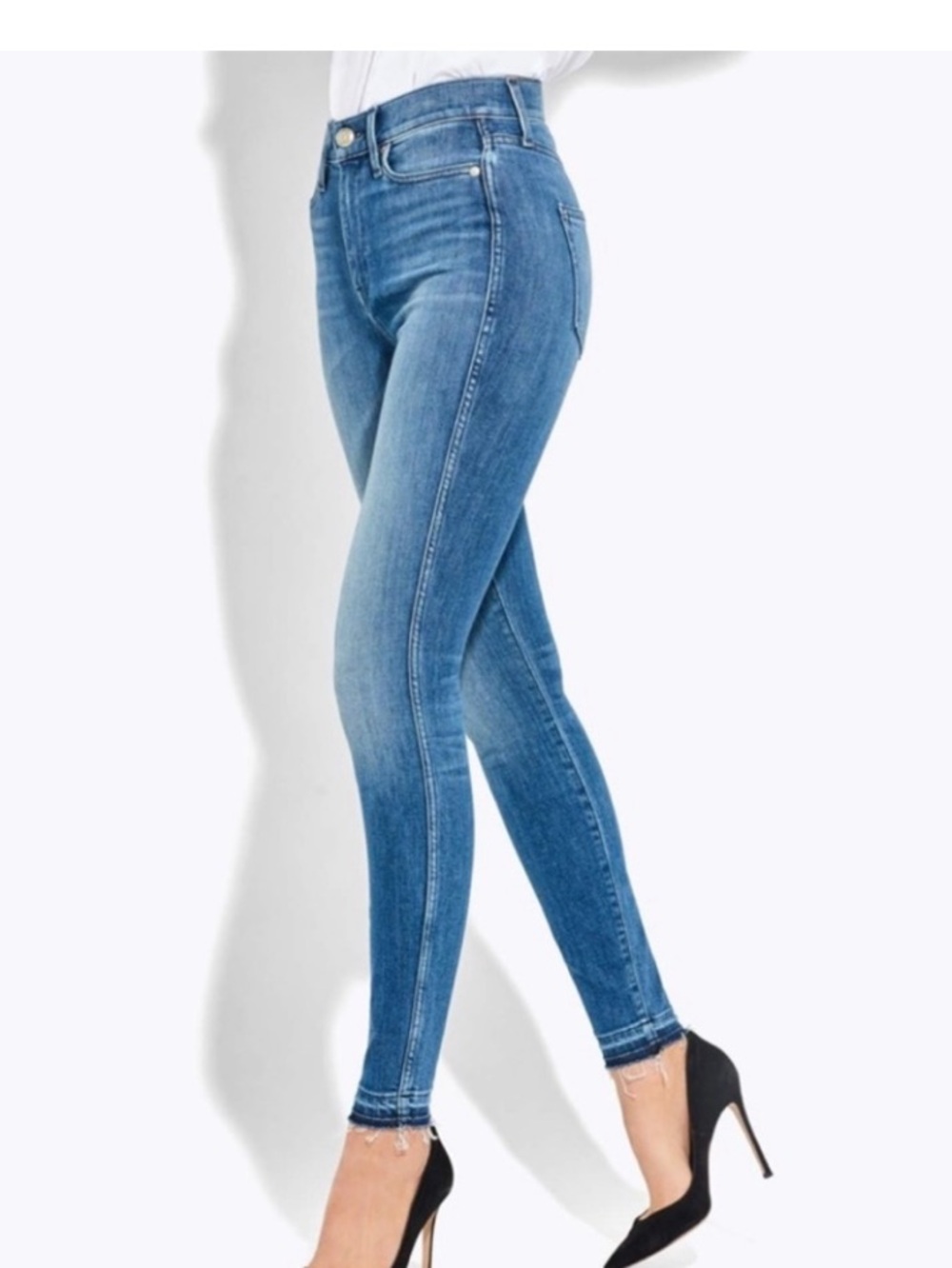AYR Jeans The Riser Neon Jupiter Stretch